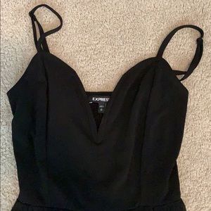 Express black jumpsuit